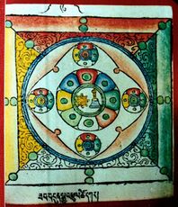 RTZ-Mandala-009-zab bdun sgyu 'phrul tshe dkar