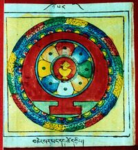 RTZ-Mandala-158-gter gsar yang dag tshe dkyil