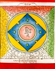 RTZ-Mandala-254-las 'brel gnyen po lha gsum